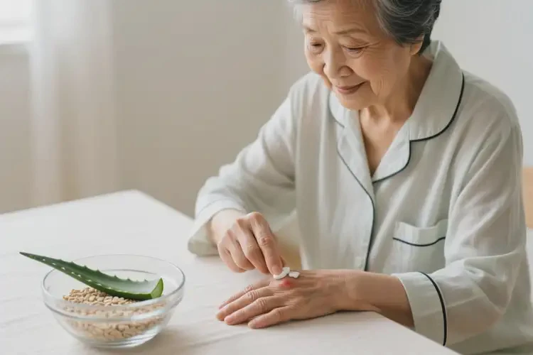 老年人身上出現(xiàn)濕疹可以徹底自愈嗎(圖3)