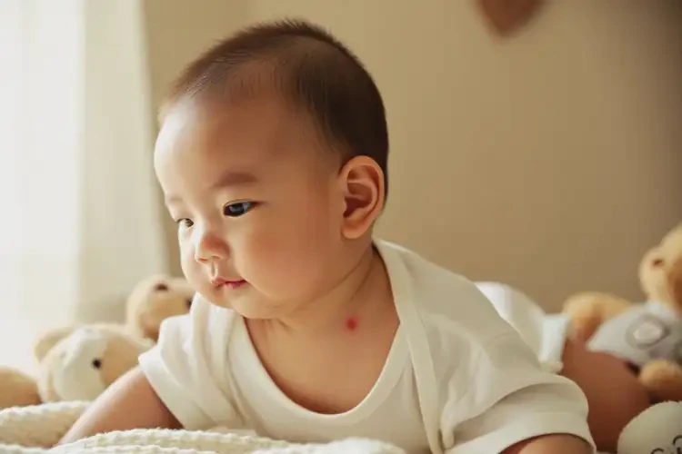 嬰幼兒脖子上經(jīng)常長濕疹不管它會自己痊愈嗎(圖4)