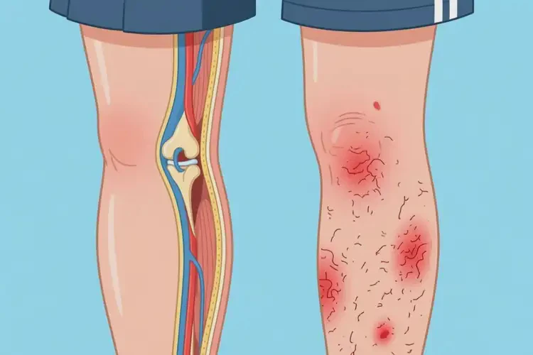 中學(xué)生小腿容易起濕疹能不能徹底自愈(圖4)