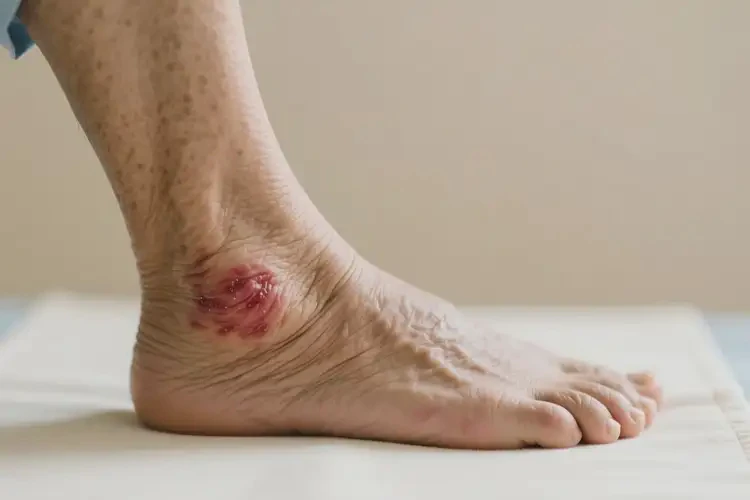 老人腳上出現(xiàn)濕疹能靠自己自愈嗎(圖4)