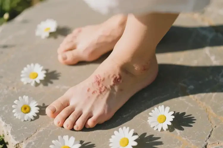 產(chǎn)婦腳上容易起濕疹能徹底自愈嗎(圖2)