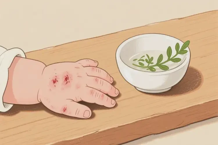 嬰幼兒手上容易起濕疹能夠徹底治愈嗎(圖1)