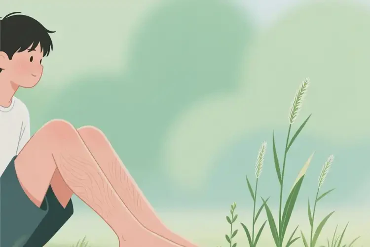 男生小腿上起濕疹不管它會(huì)自己痊愈嗎(圖3)