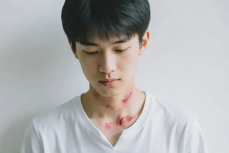 大學(xué)生脖子上經(jīng)常長(zhǎng)濕疹可不可以徹底自愈(圖1)