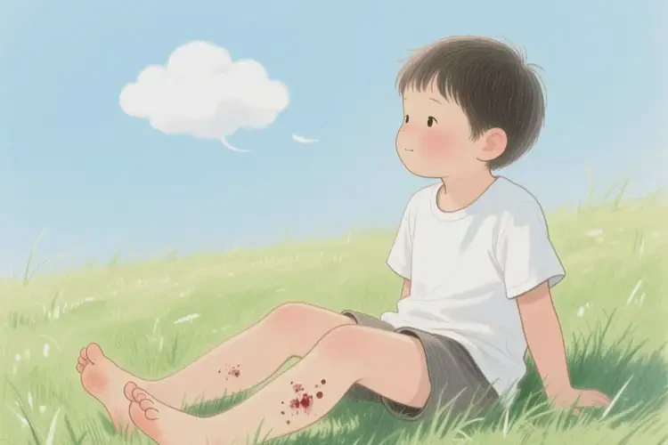 孩子小腿上有濕疹能靠自己自愈嗎(圖3)