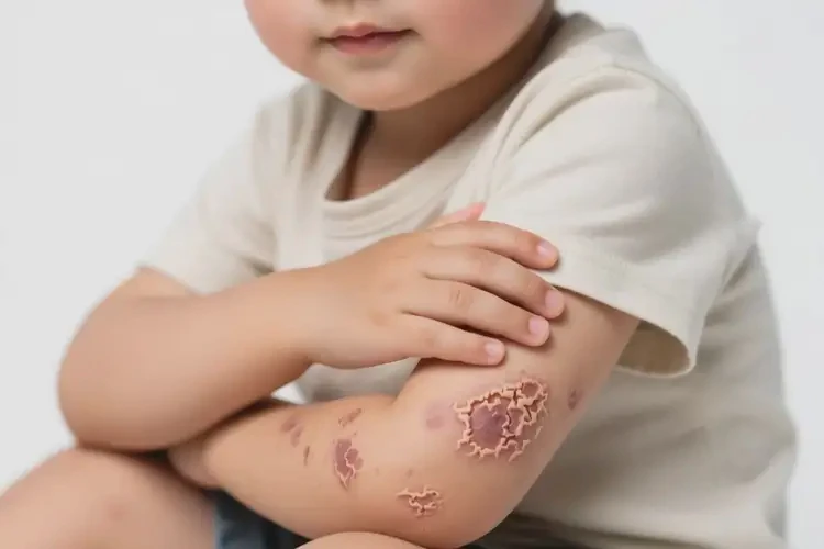 小孩手臂上偶爾起濕疹能靠自己自愈嗎(圖3)