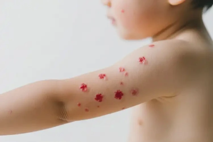 幼兒手臂有濕疹能徹底自愈嗎(圖4)