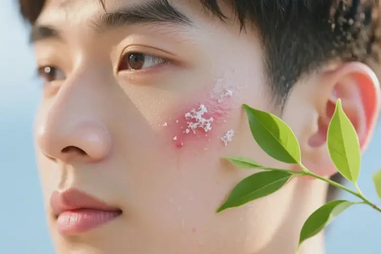 男生面部經(jīng)常長濕疹不管它會自己好嗎(圖3)