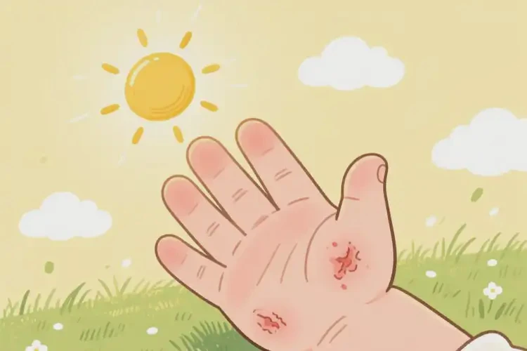 嬰幼兒手上經(jīng)常長濕疹可以徹底自愈嗎(圖1)