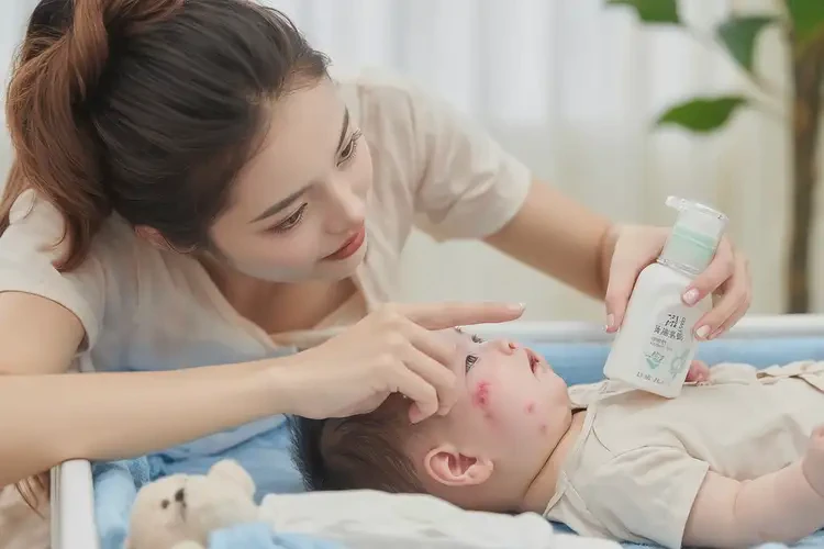 嬰兒脖子上長濕疹可不可以徹底自愈(圖3)