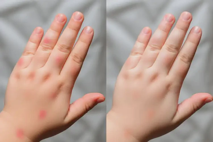 孩子手上偶爾起濕疹不管它會(huì)自己自愈嗎(圖2)