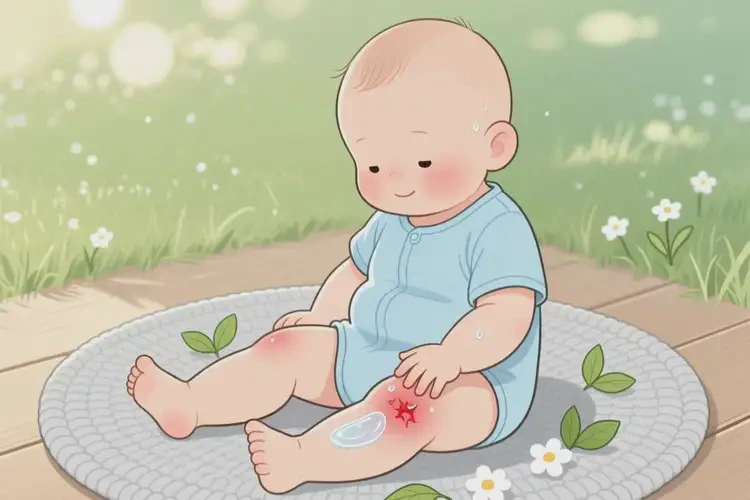 寶寶大腿偶爾起濕疹能靠自己自愈嗎(圖3)