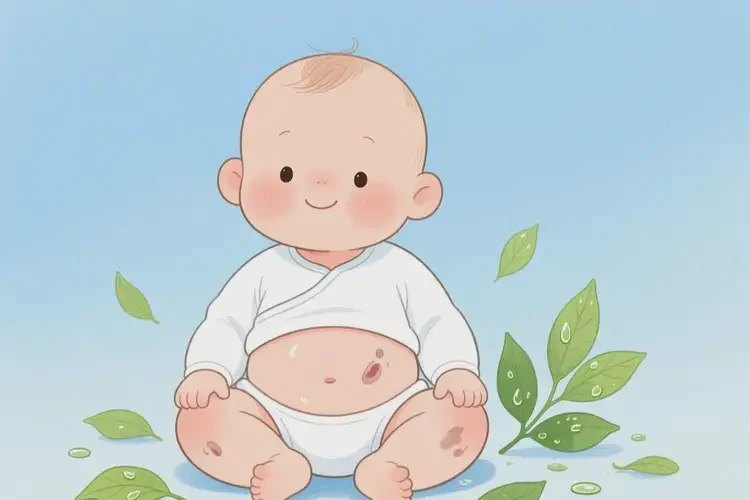 寶寶肚子容易長(zhǎng)濕疹可以徹底自愈嗎(圖3)
