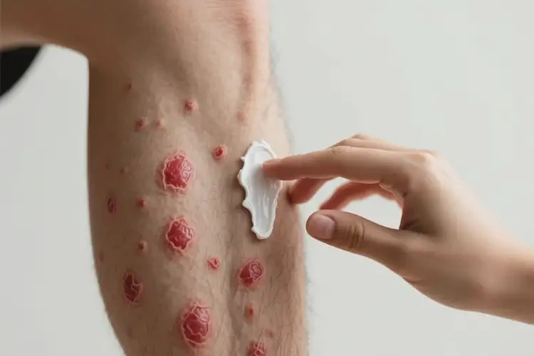 男生小腿上容易起濕疹能徹底自愈嗎(圖4)