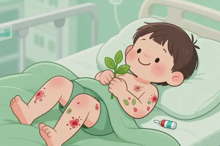 小孩全身有濕疹能夠徹底治愈嗎(圖2)