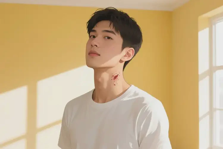 青年人脖子上偶爾長濕疹不管它會自己自愈嗎(圖2)