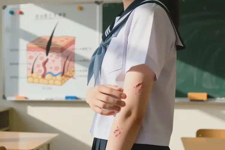 中學(xué)生手臂經(jīng)常起濕疹能不能徹底自愈(圖3)