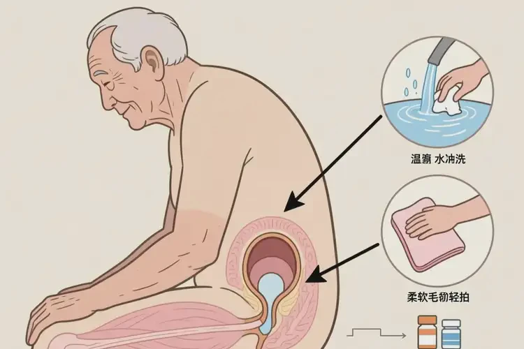 老人肛周長濕疹能夠徹底治愈嗎(圖3)