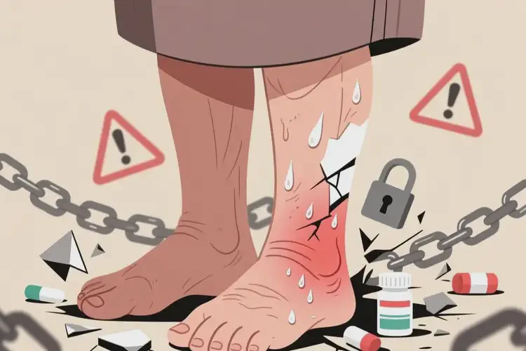 老年人小腿上有濕疹可以徹底自愈嗎(圖2)