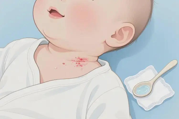 嬰幼兒脖子上起濕疹能靠自己自愈嗎(圖3)