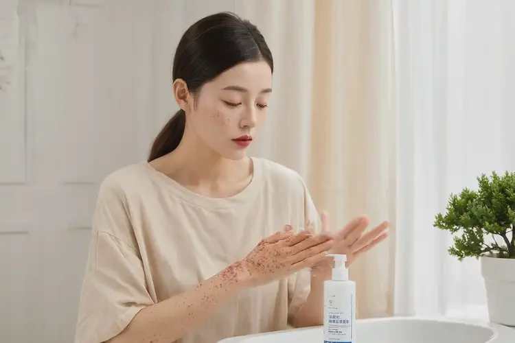 產(chǎn)婦手上起濕疹能靠自己自愈嗎(圖1)