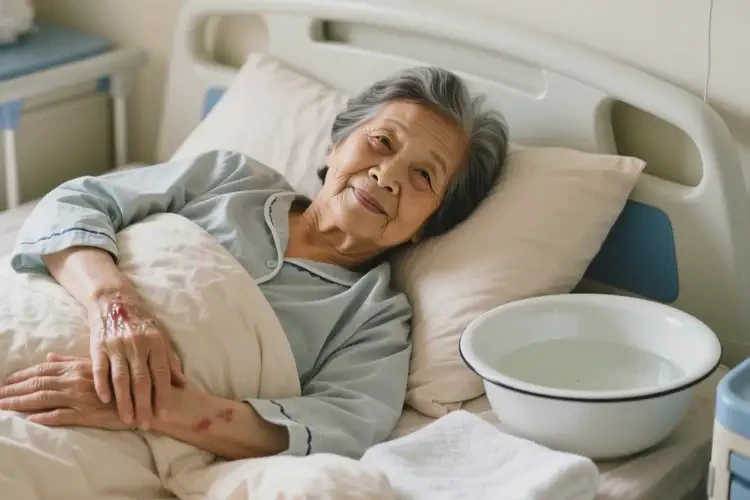 老年人身上出現(xiàn)濕疹可以徹底自愈嗎(圖1)