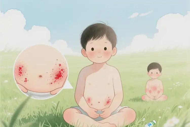 小孩肚子有濕疹可不可以徹底自愈(圖4)