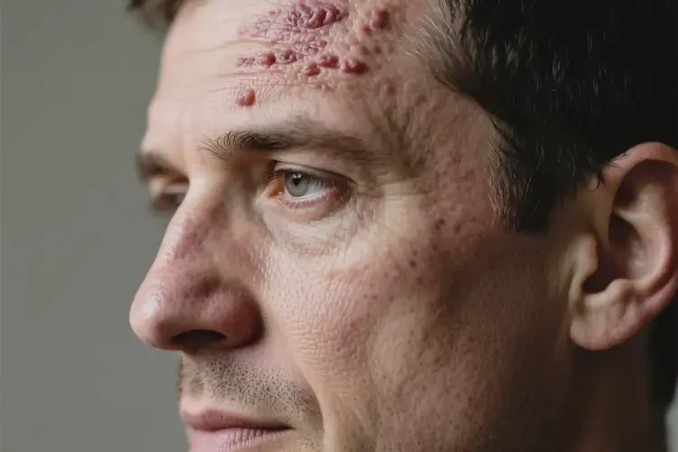 男性面部經(jīng)常長(zhǎng)濕疹不管它會(huì)自己痊愈嗎(圖3)