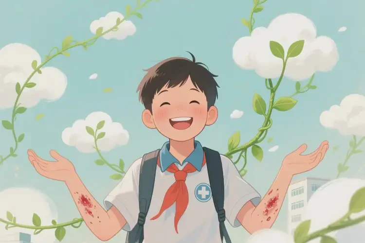 中學(xué)生手上起濕疹能夠徹底治愈嗎(圖1)