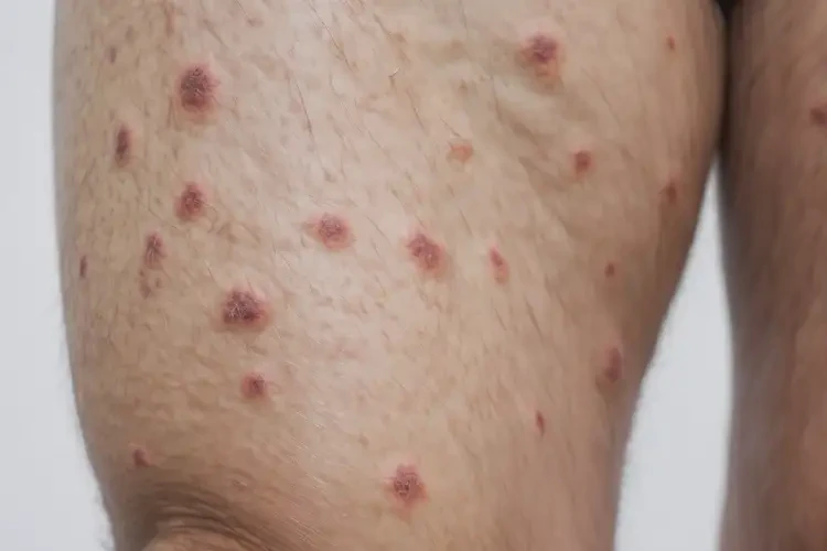 男人大腿上容易起濕疹不管它會(huì)自己自愈嗎(圖4)