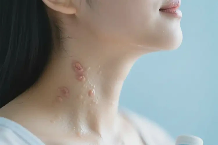 產(chǎn)婦脖子偶爾起濕疹可不可以徹底自愈(圖2)