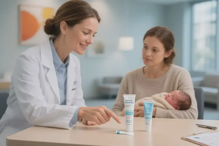 新生兒小腿上偶爾起濕疹可以徹底自愈嗎(圖1)