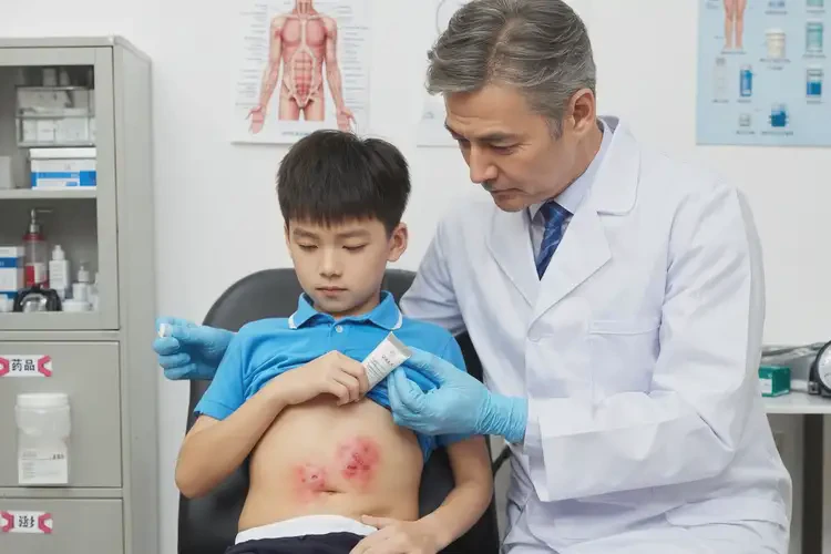 小學生肚子有濕疹能徹底自愈嗎(圖3)
