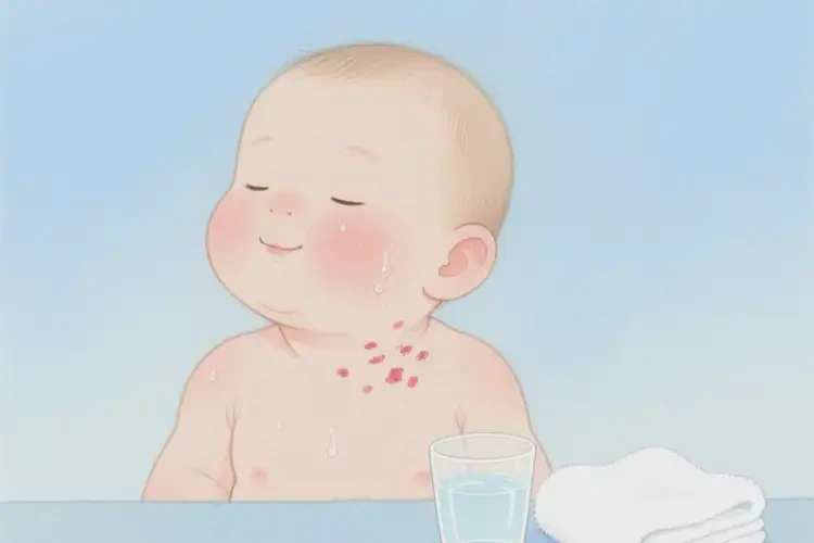 小儿脖子有湿疹能彻底自愈吗(图3)