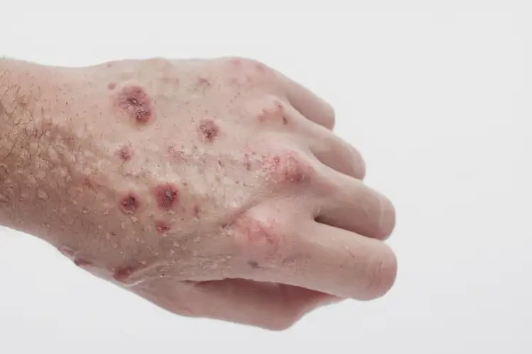 青年人手上長濕疹不管它會自己痊愈嗎(圖4)
