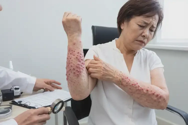 女性四肢有濕疹不管它會自己痊愈嗎(圖4)