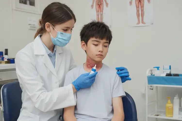 青少年脖子容易起濕疹能不能徹底自愈(圖3)