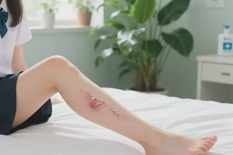 中学生大腿有湿疹能靠自己自愈吗(图4)