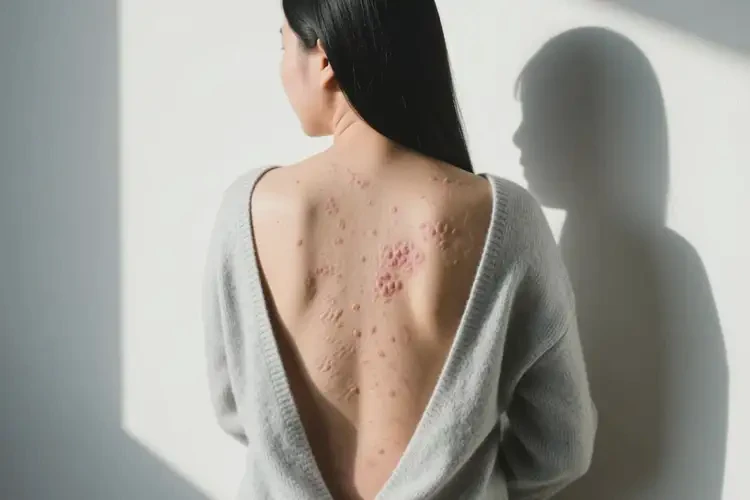 產(chǎn)婦全身容易起濕疹能靠自己自愈嗎(圖1)