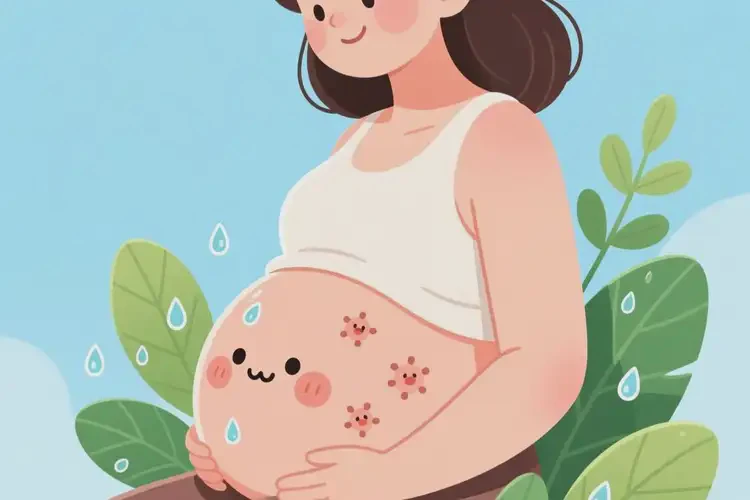 孕妇肚子出湿疹可以彻底自愈吗(图3)