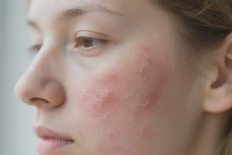 女人臉上出現(xiàn)濕疹不管它會(huì)自己痊愈嗎(圖4)