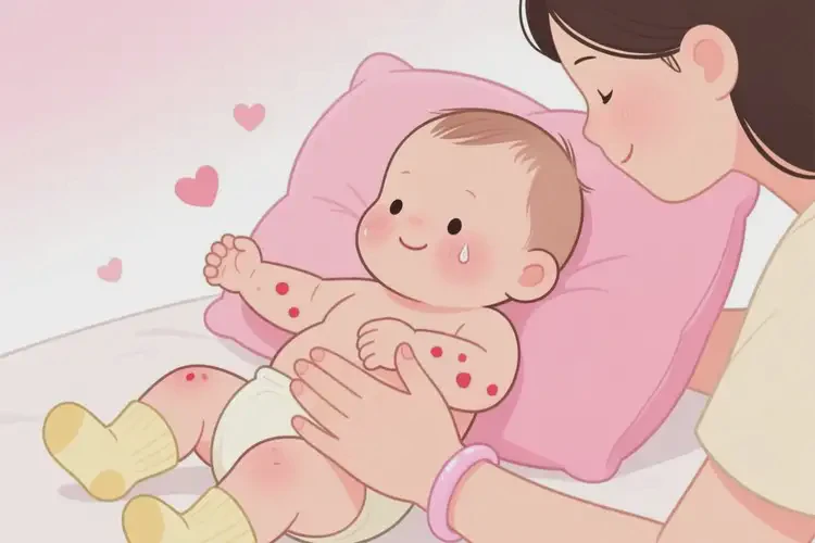 婴幼儿手臂经常长湿疹不管它会自己好吗(图2)