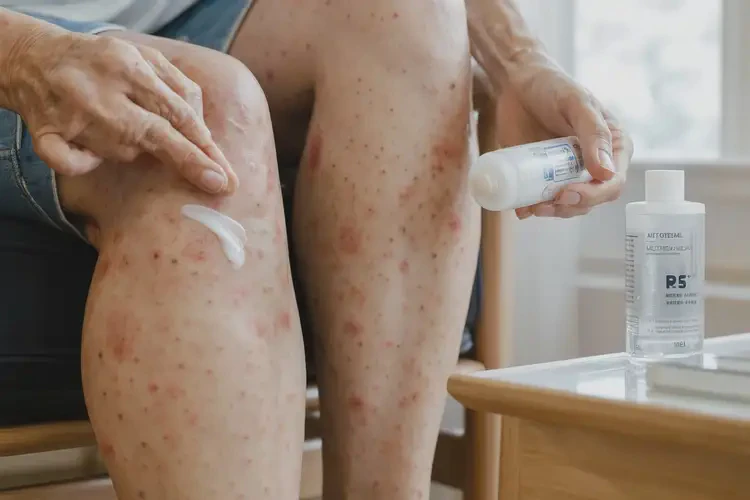 大學生小腿經(jīng)常起濕疹不管它會自己痊愈嗎(圖2)