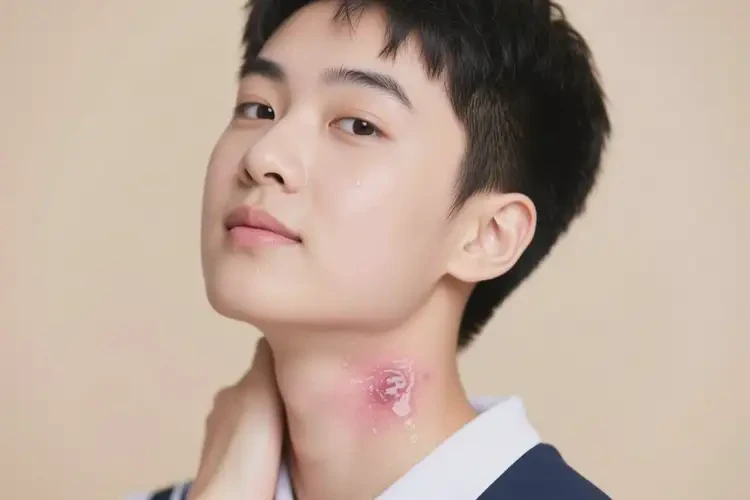 中学生脖子上偶尔起湿疹能不能彻底自愈(图3)