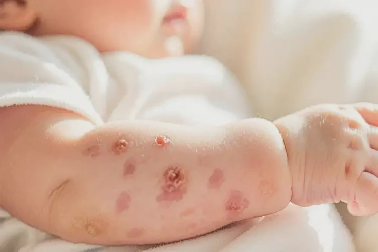 嬰兒身上經(jīng)常起濕疹可以徹底自愈嗎(圖4)