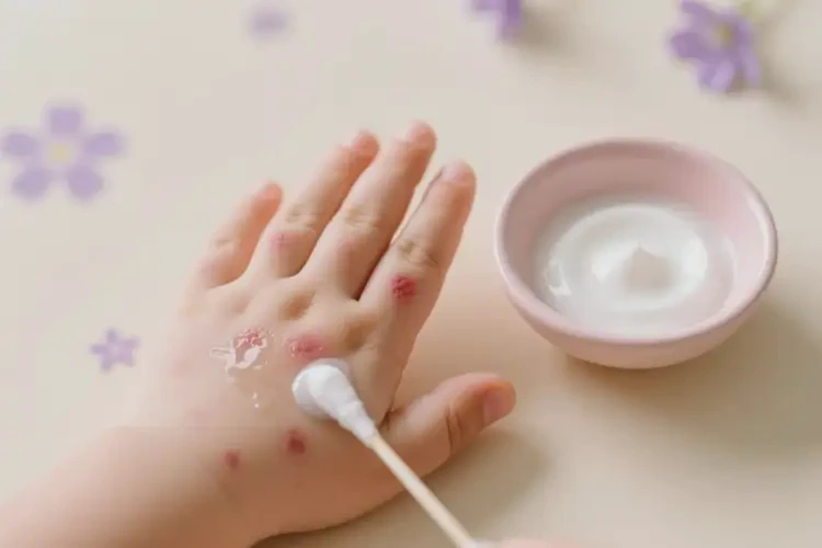 儿童手上容易起湿疹不管它会自己好吗(图2)