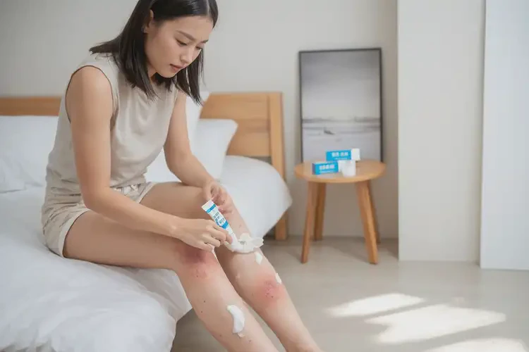 女生小腿上出濕疹不管它會自己好嗎(圖3)