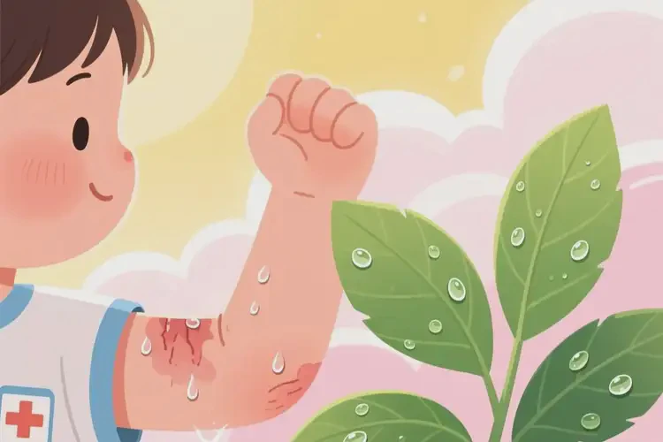 小兒手臂經(jīng)常長濕疹可不可以徹底自愈(圖3)