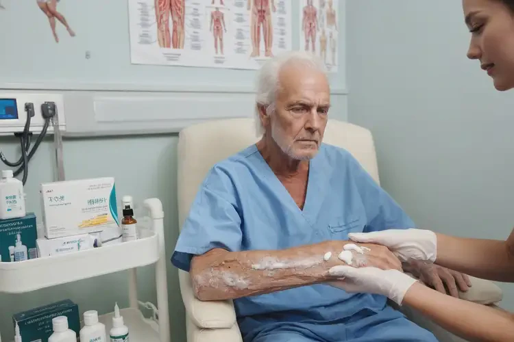 老人身上容易長濕疹不管它會自己自愈嗎(圖2)