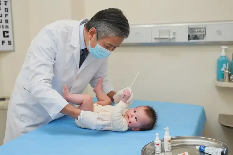 寶寶腳上偶爾長(zhǎng)濕疹不管它會(huì)自己痊愈嗎(圖1)